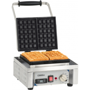 Professional waffle maker 90° opening