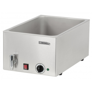 Bain marie avec robinet de vidange GN 1/1