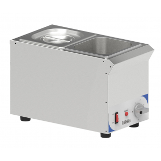 Bain marie voor saus 2 x GN 1/6 - Compact