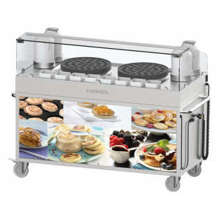 Dubbele  poffertjes trolley