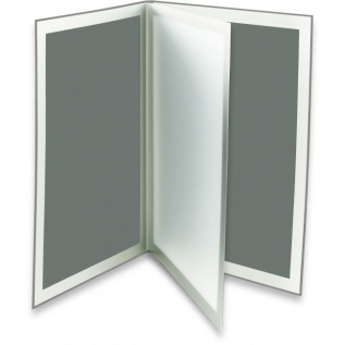 Carte des vins Tendance A4 Gris 4 vues