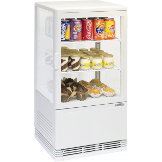Mini koelvitrine 58L Wit