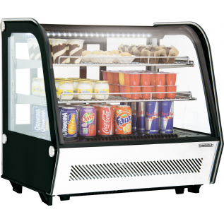 Refrigerated display case 120L