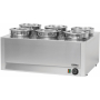 Bain-marie for sauce 6 containers