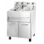 Freestanding fryer 2 x 13L