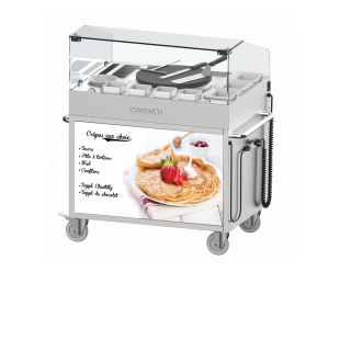 Plan de travail pour crêpière Casselin