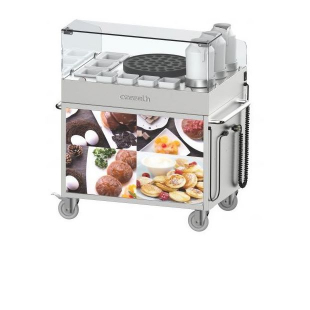 Chariot à poffertjes Casselin